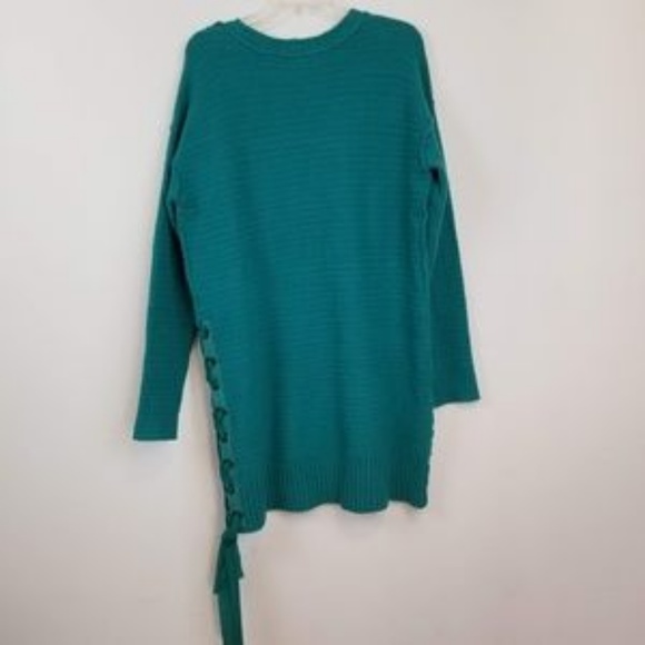 Free People Heart in Laces green oversized sweater - Picture 6 of 8